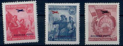 Jugoslavien AFA 568-70<br>Postfrisk