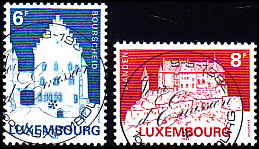Luxembourg AFA 1049 - 50<br>Stemplet