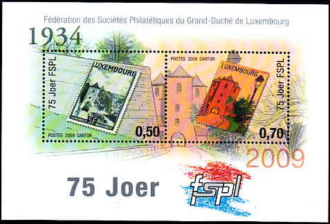 Luxembourg AFA 1833<br>Postfrisk Miniark