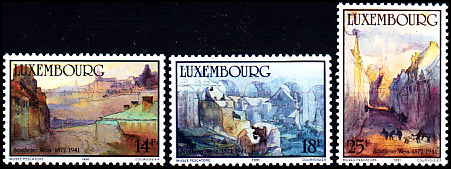 Luxembourg AFA 1252 - 54<br>Postfrisk