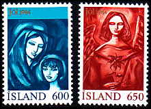 Island AFA 623 - 24<br>Postfrisk