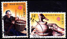 Belgien AFA 1864 - 65<br>Stemplet