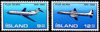 Island AFA 433 - 34<br>Postfrisk