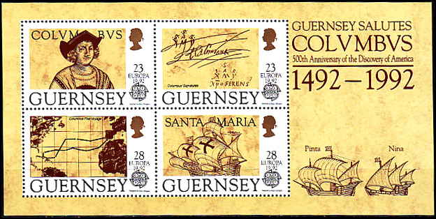Guernsey AFA 548 - 51<br>Postfrisk Miniark