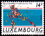 Luxembourg AFA 1285<br>Stemplet