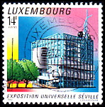 Luxembourg AFA 1586<br>Stemplet