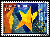 Luxembourg AFA 1293<br>Stemplet