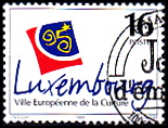 Luxembourg AFA 1355<br>Stemplet