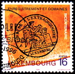 Luxembourg AFA 1391<br>Stemplet