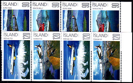 Island AFA 1216 - 19<br>Postfrisk Sammentryk