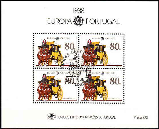 Portugal AFA 1744a<br>Stemplet Miniark