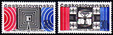 Tjekkoslovakiet AFA 1624 - 25<br>Postfrisk