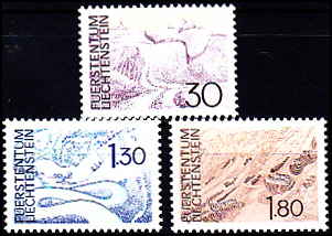 Liechtenstein AFA 576 - 78<br>Postfrisk