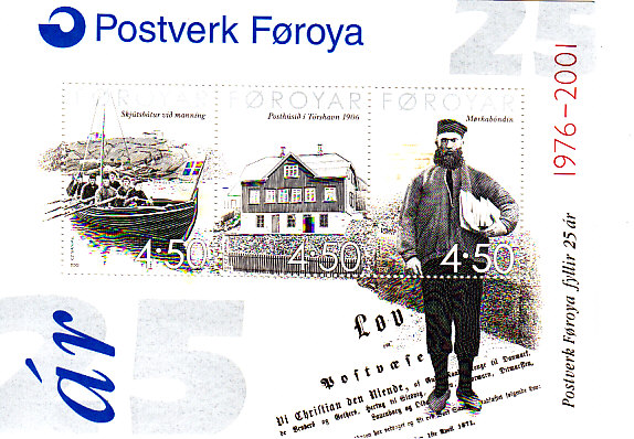 Færøerne AFA 385 - 87<br>Postfrisk Miniark