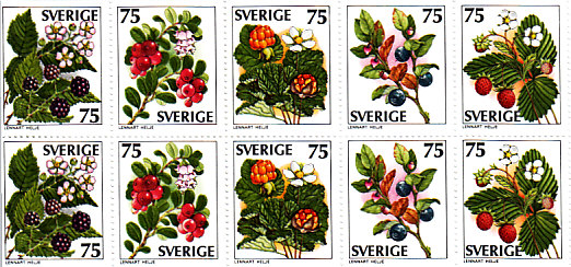 Sverige AFA 997 - 01<br>Postfrisk Sammentryk