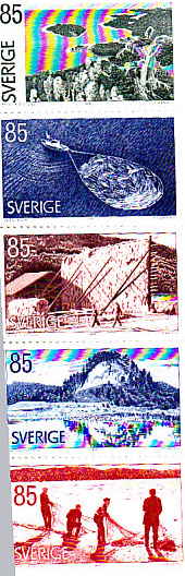Sverige AFA 955 - 59<br>Postfrisk Sammentryk