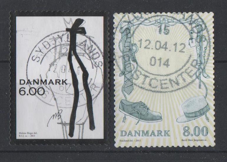 Danmark AFA 1671 - 1672<br>Stemplet