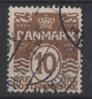 Danmark AFA 185y<br>Stemplet