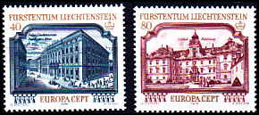 Liechtenstein AFA 694 - 95<br>Postfrisk