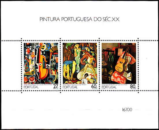Portugal AFA 1745 - 47<br>Postfrisk Miniark