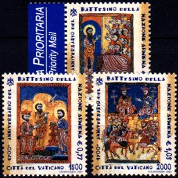 Vatikanet AFA 1364 - 66<br>Postfrisk