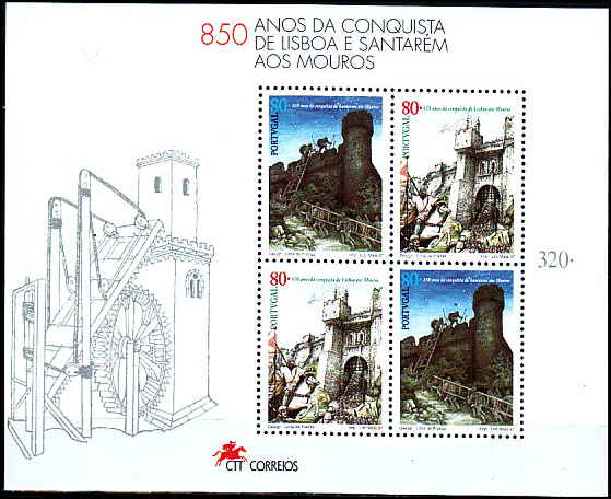 Portugal AFA 2182 - 83<br>Postfrisk Miniark