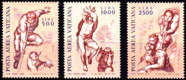 Vatikanet AFA 695 - 97<br>Postfrisk