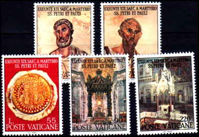 Vatikanet AFA 543 - 47<br>Postfrisk
