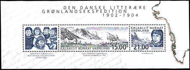 Grønland AFA 403<br>Postfrisk Miniark