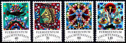 Liechtenstein AFA 665 - 68<br>Postfrisk