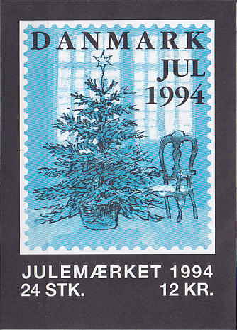 Danmark 1994<br>Postfrisk Julehæfte