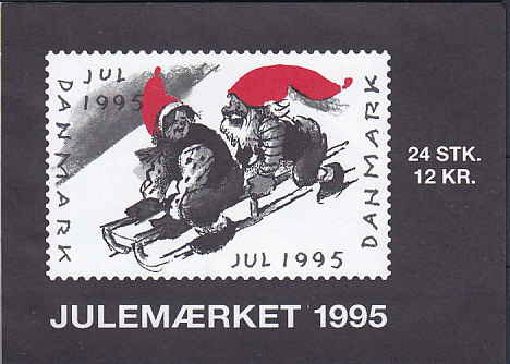 Danmark 1995<br>Postfrisk Julehæfte