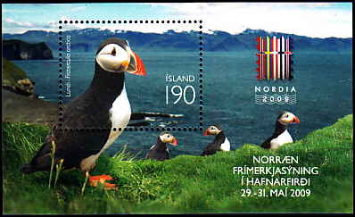 Island AFA 1225<br>Postfrisk Miniark
