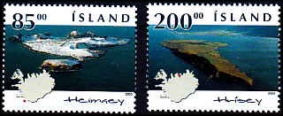Island AFA 1032 - 33<br>Postfrisk
