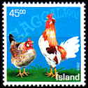 Island AFA 1025<br>Postfrisk