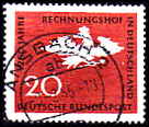 Vesttyskland AFA 1413<br>Stemplet