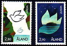 Aaland AFA 100 - 01<br>Postfrisk