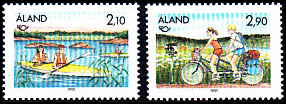 Aaland AFA 51 - 52<br>Postfrisk