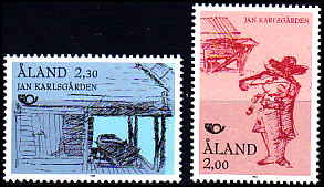 Aaland AFA 70 - 71<br>Postfrisk
