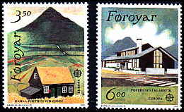 Færøerne AFA 192 - 93<br>Postfrisk