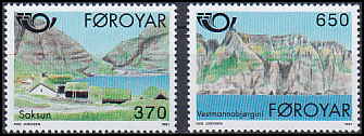 Færøerne AFA 213 - 14<br>Postfrisk