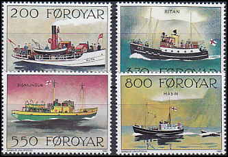 Færøerne AFA 221 - 24<br>Postfrisk