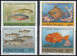 Færøerne AFA 248 - 51<br>Postfrisk