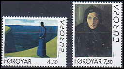 Færøerne AFA 288 - 89<br>Postfrisk