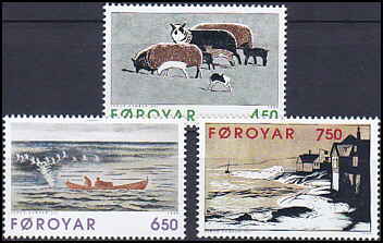 Færøerne AFA 297 - 99<br>Postfrisk