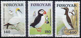 Færøerne AFA 30 - 32<br>Postfrisk