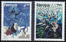 Færøerne AFA 309 - 10<br>Postfrisk