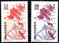 Færøerne AFA 312 - 13<br>Postfrisk