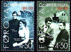 Færøerne AFA 364 - 65<br>Postfrisk