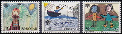 Færøerne AFA 39 - 41<br>Postfrisk